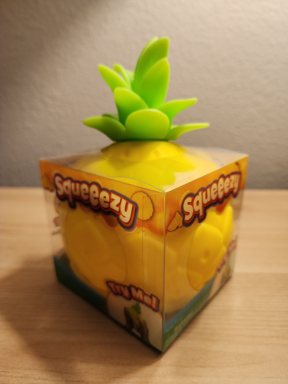 Sunny Days Yellow Pineapple Squishy Toy -